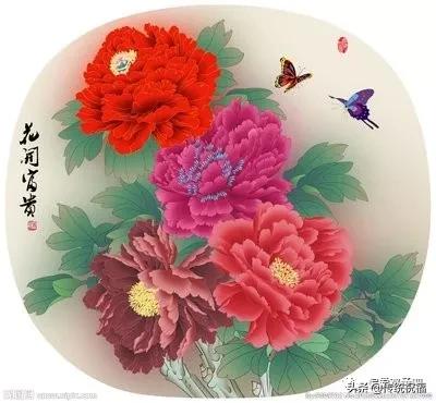 送你吉祥《花開富貴圖》,祝你平安富貴又吉祥_信息