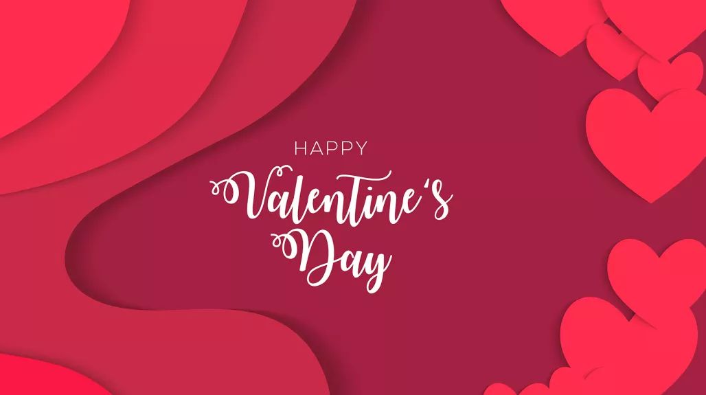 happy valentines day这个不一样的情人节让我们一起祝福武汉加油