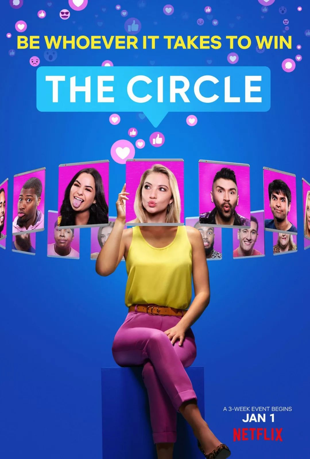 the circle#2圆环这个节目一年两季,目前已经播到了第四季.