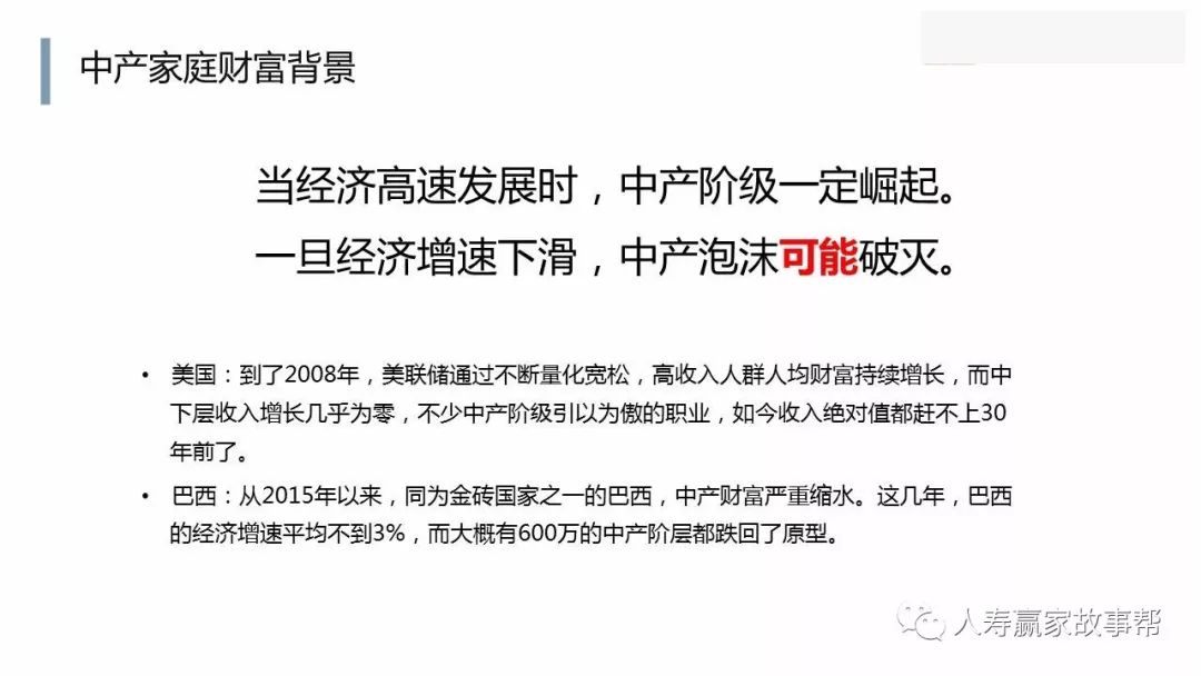 当前情势下中产家庭可能的现金流危机
