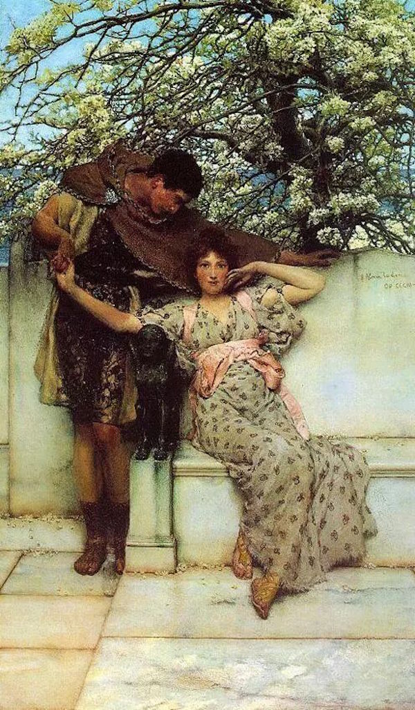 安格尔维米尔雷诺阿笔下的那些情书与告白