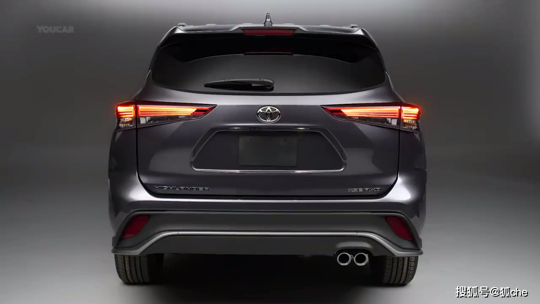 2021款丰田汉兰达xse运动范儿十足