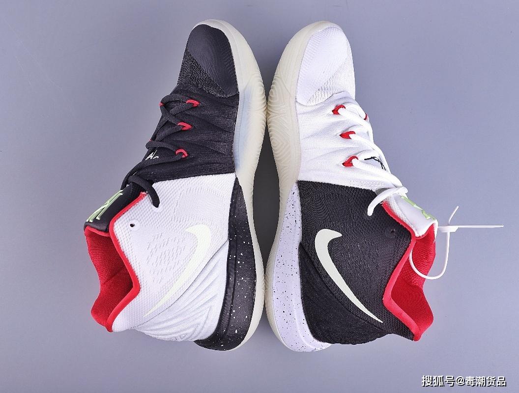 鸳鸯太极夜间反光欧5!kyrie 5 欧文5 太极夜光 海外客制版本!_效果