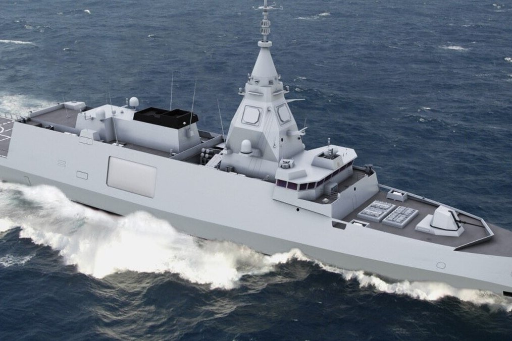 法国新锐fdi中型通用护卫舰装备先进雷达动画cg展现强大战力