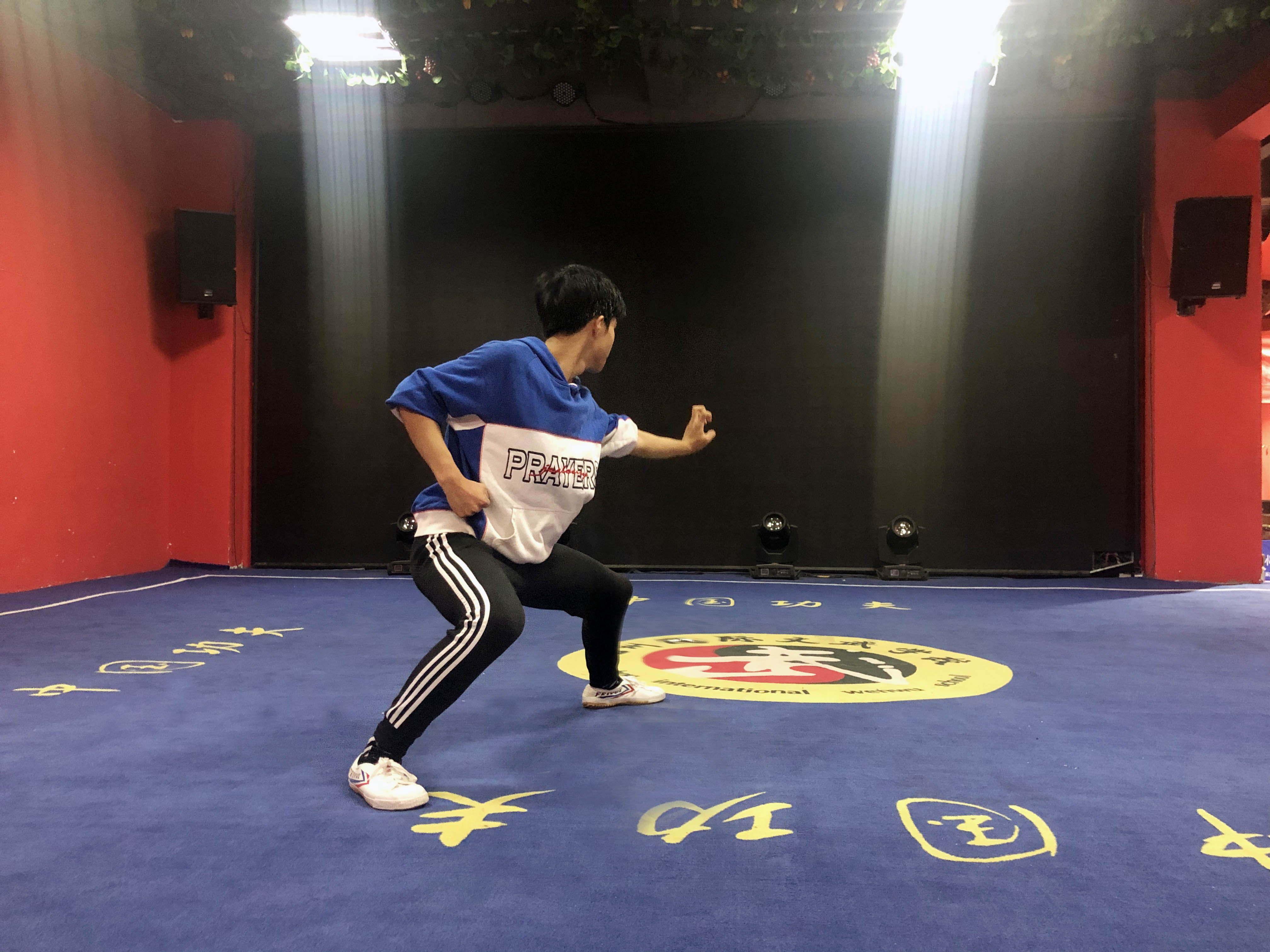 所练八极拳属于短打拳法,其动作普遍追求刚猛,朴实无华且发力迅猛的