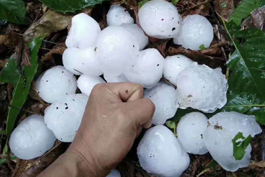 疫情为过湖北多地突降大雪冰雹自然灾害接二连三湖北加油