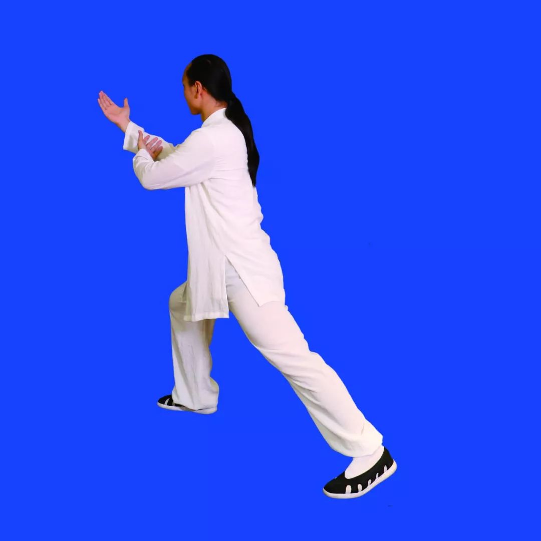 【视频图文详解】强身健体第二波《武当九式太极拳》128图详解_重心