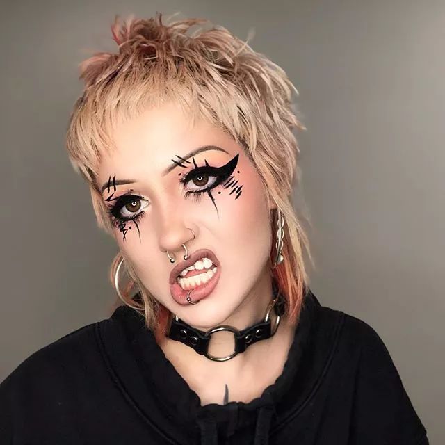 赏析|狂野摇滚系小姐姐?造型集锦