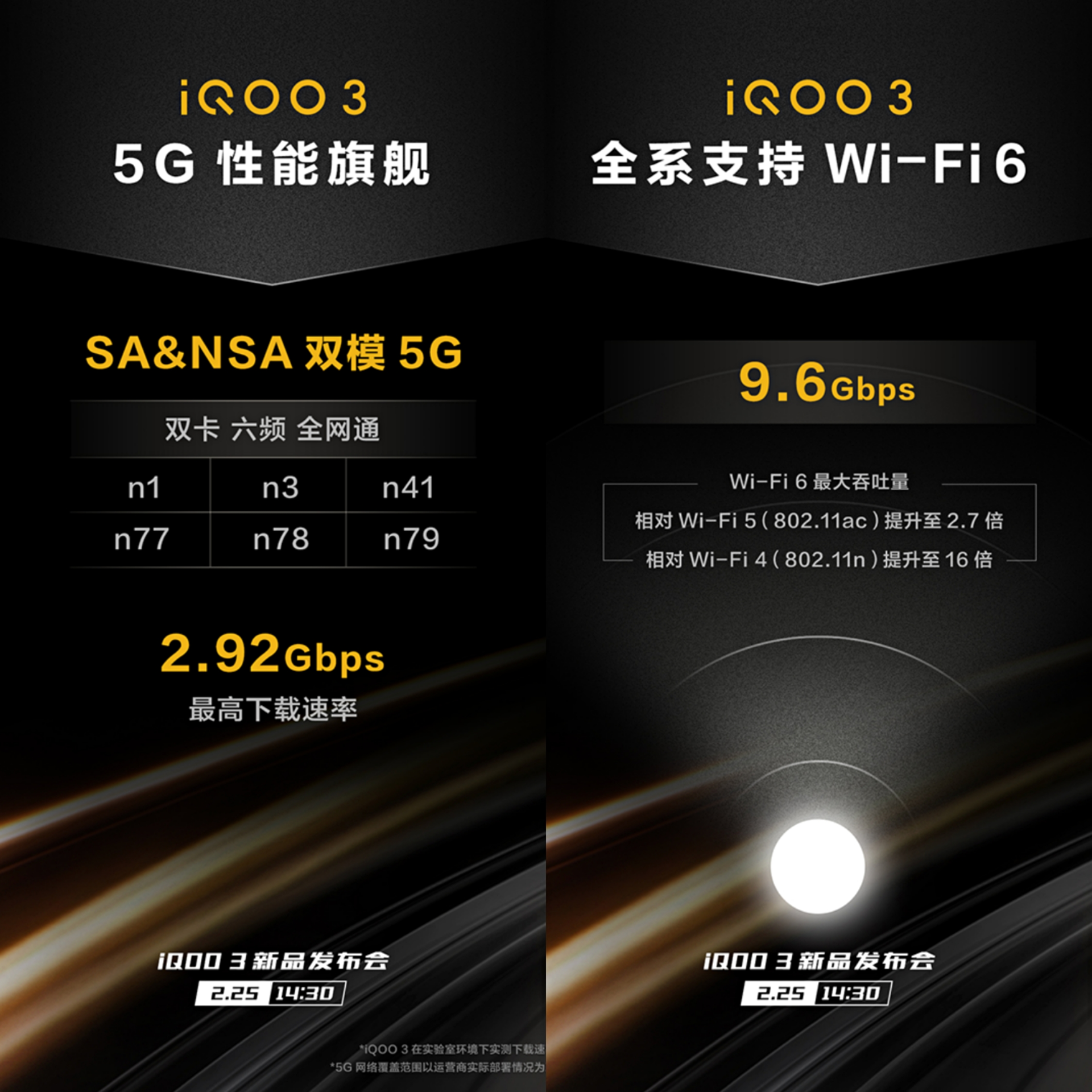 iqoo 3可以实现sa与nsa两种组网模式,5g网络环境下最高下载速率可以