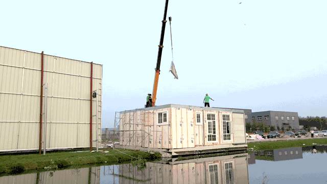 雷神山装配式建筑图片