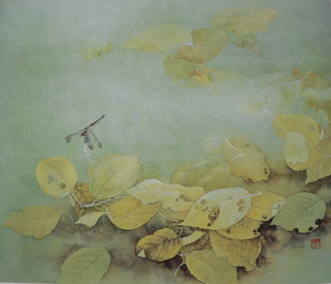 观刘先生画面,总让人联想起宋代诗人白玉蟾的诗句.