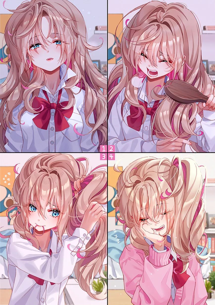 画师:unjem 提示:点击图片会发现更加高清哦~,以下图片皆来自p站 *伏