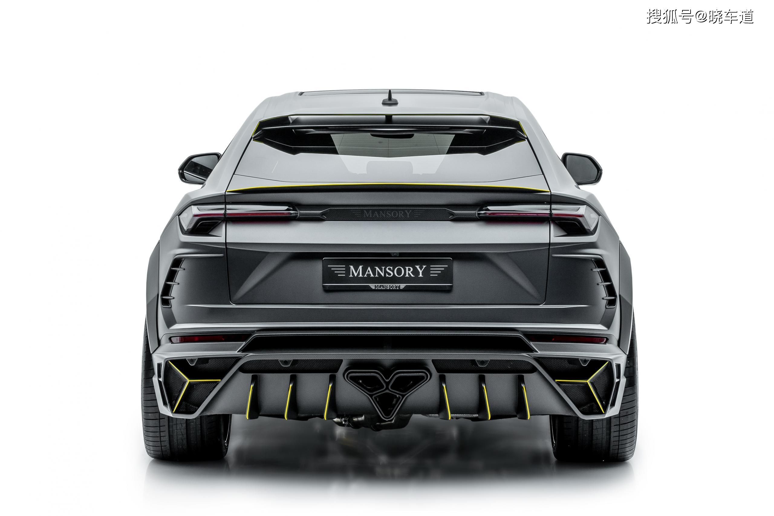 mansory版兰博基尼的urus黑武士