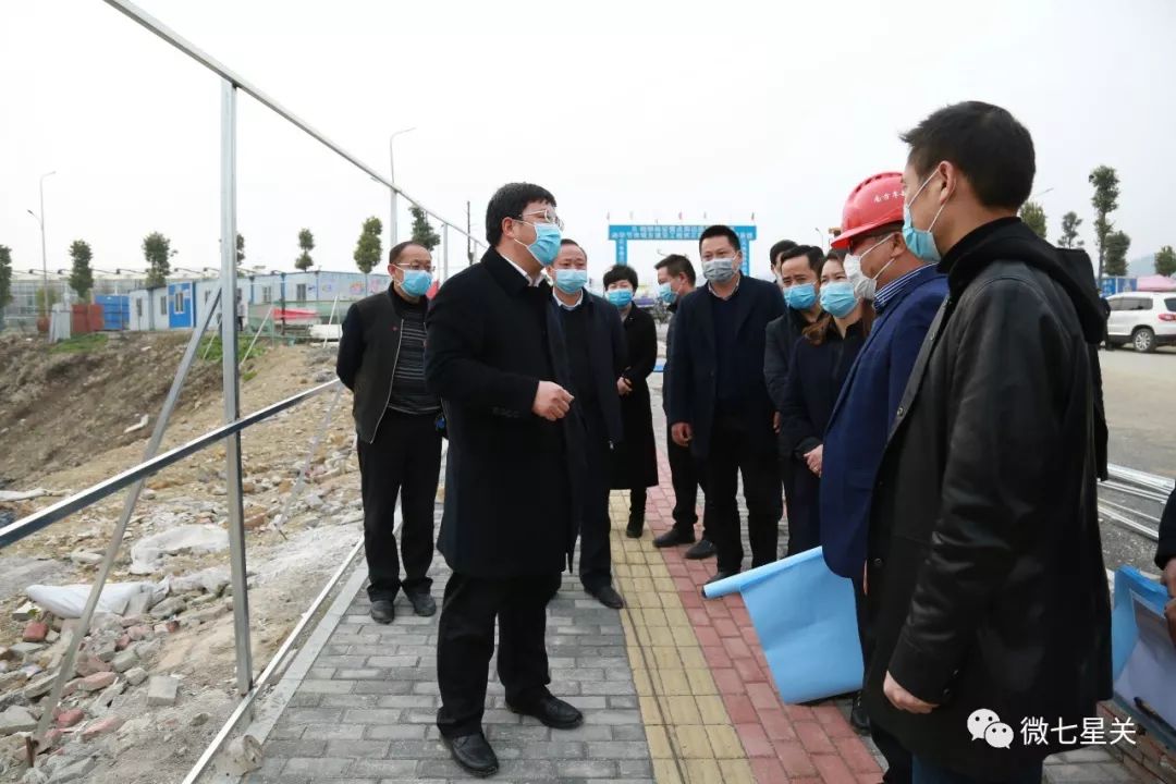 胡敬斌调研督导部分重点项目建设和企业复工复产情况_防控