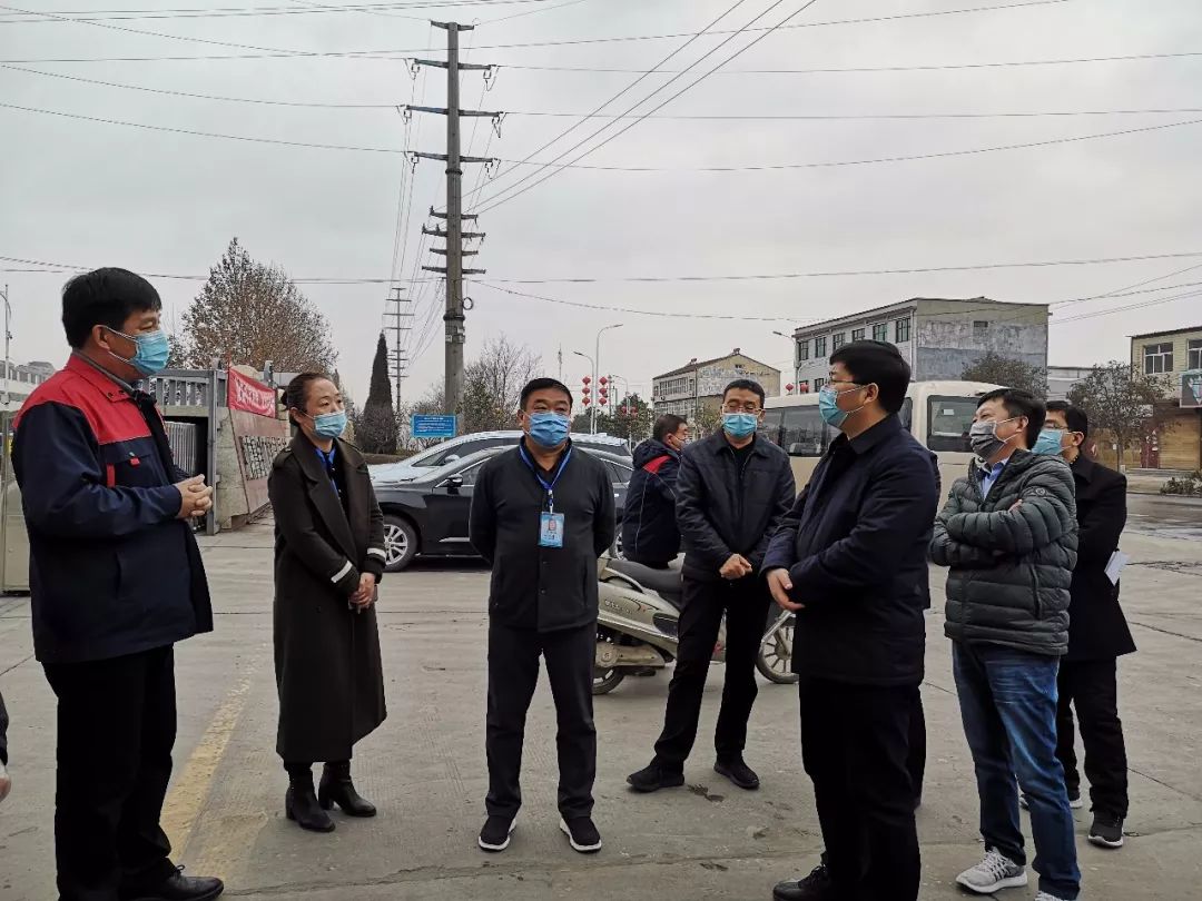 长葛市副市长张雪飞到大周产业集聚区调研指导疫情防控工作