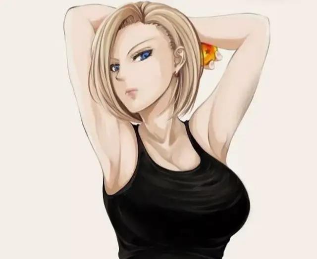 原创龙珠十八号成为女神是颜值高还是十八号的本子受欢迎