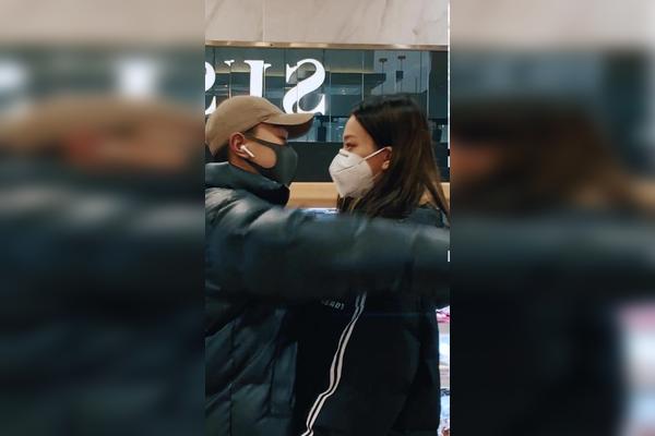 记录表白时刻我们终于正式官宣了口罩口罩姐弟恋小奶狗