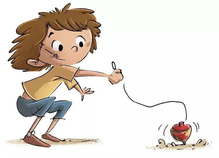 相信你们一定听出来了,对了,前面一首是荡秋千,后面一首是抽陀螺.