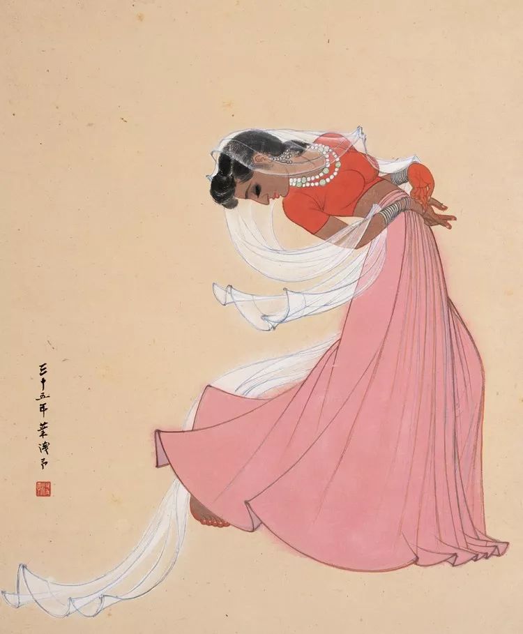 叶浅予水墨舞蹈人物100幅