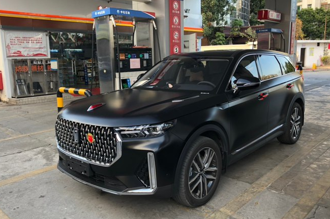 红旗hs7"青春版"提车,奔腾t99为情怀而改装,运动大气