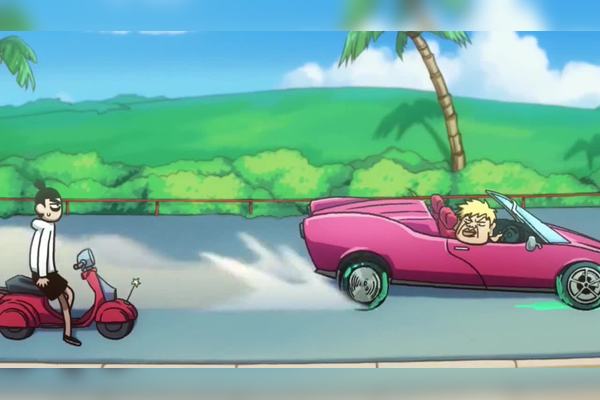 刺客伍六七史上最倒霉的刺客暗杀不成还被汽车撞个半死