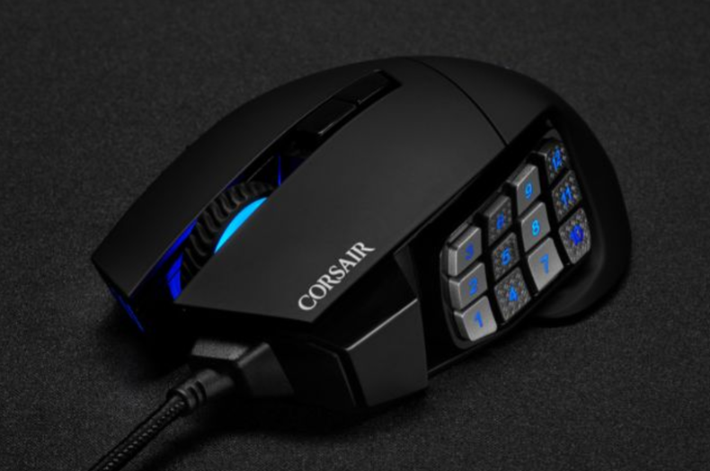 海盗船新品鼠标拥有17个编程键