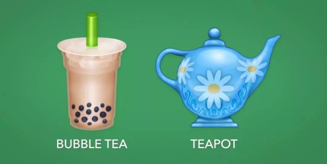 撩妹神器,全新emoji即将推出珍珠奶茶等表情包了