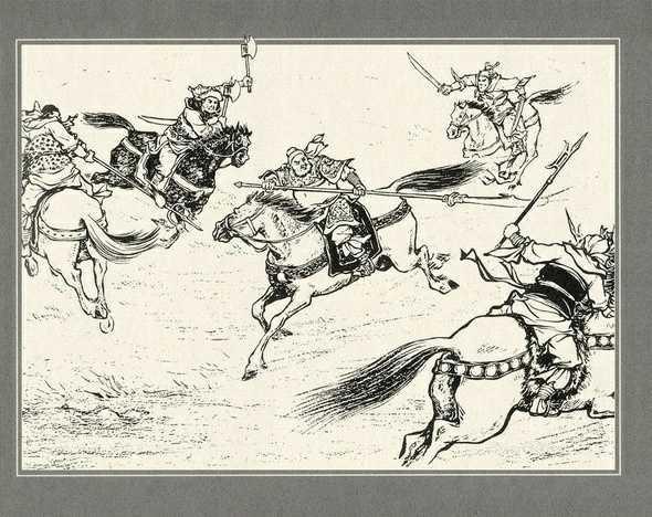 原创梁山五虎将对战三国五虎将哪方胜算更大呢