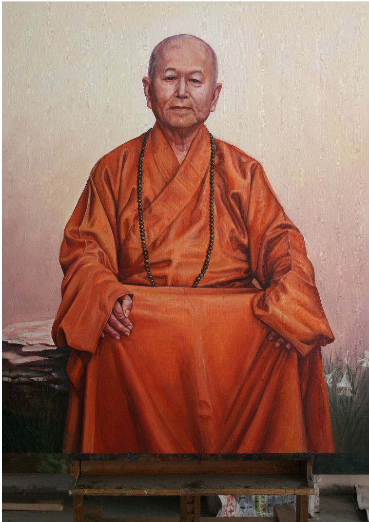 净心长老舍报西归,上海玉佛禅寺致唁电表无限哀思