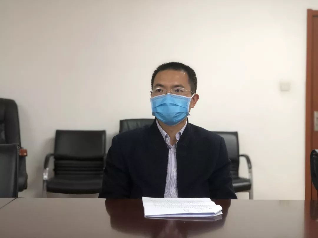 长垣副市长陈伟保障防疫物资生产是政治任务