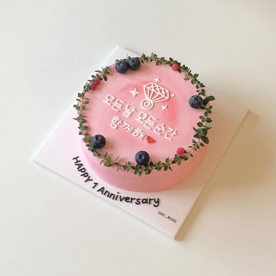 这些韩式简约裱花蛋糕简单的装饰却可以拨动人心