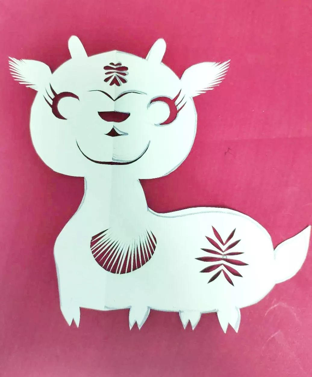 剪纸第6课小鹿传统工艺大课堂线上课程