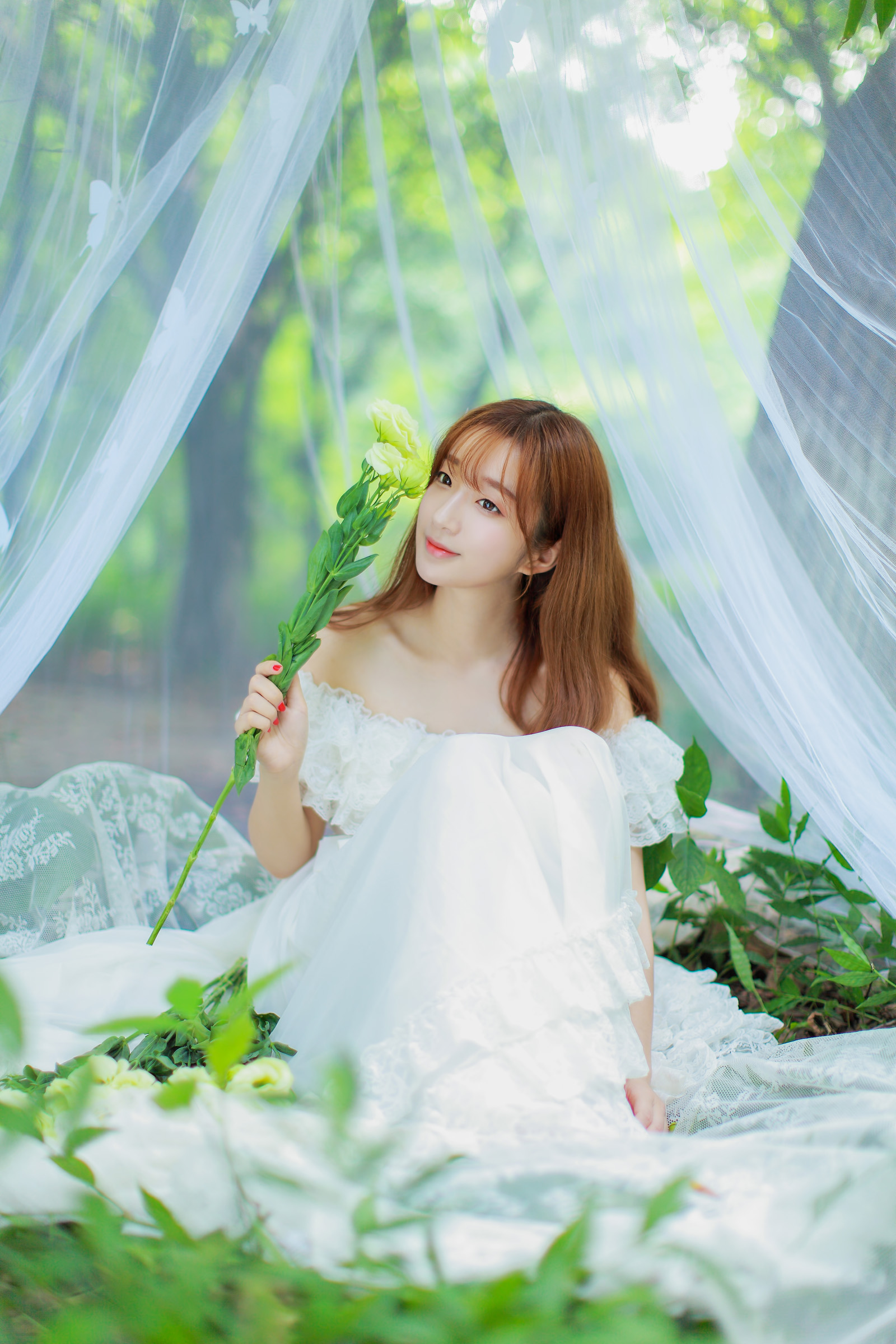 清凉夏日少女写真 清新唯美