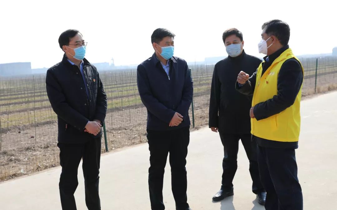九户镇市委常委组织部部长刘德军到九户镇督导工作