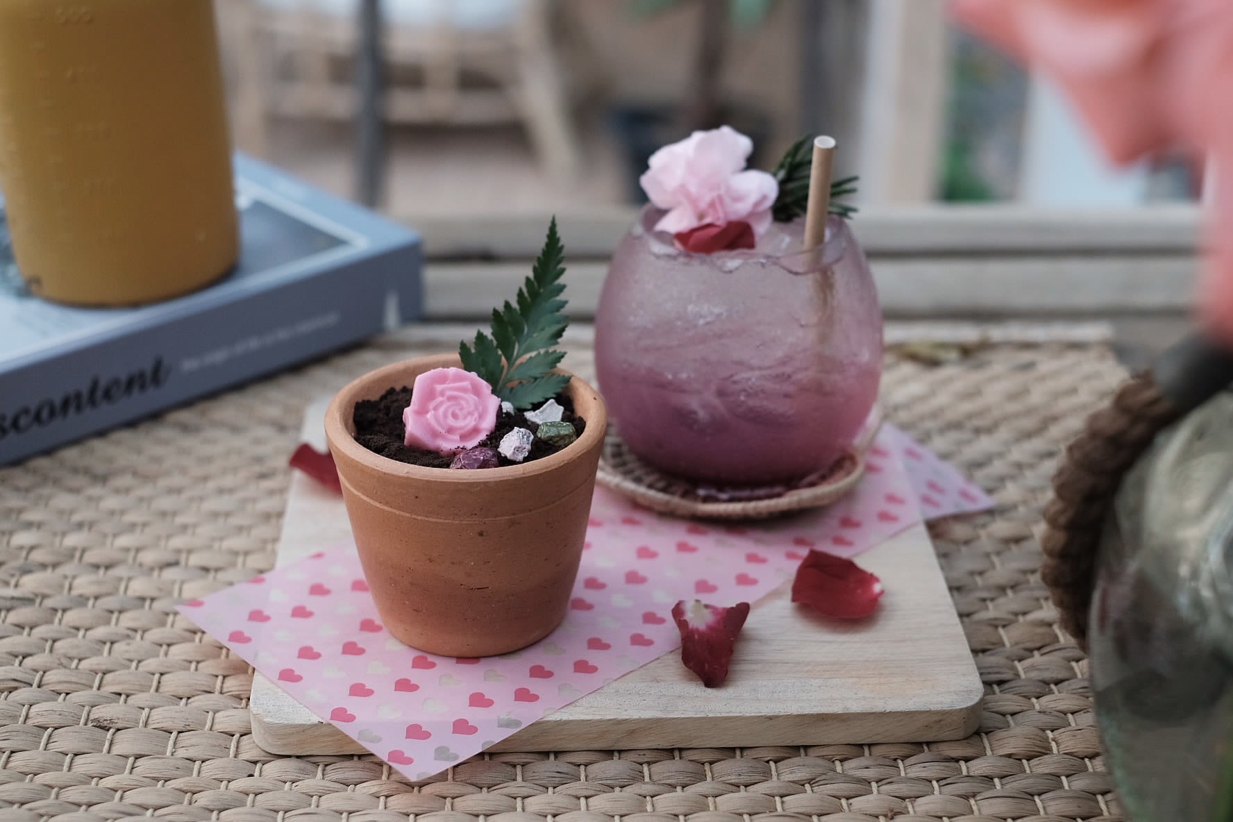 甜品台的方式有很多种,植物盆栽的甜品台更不容错过