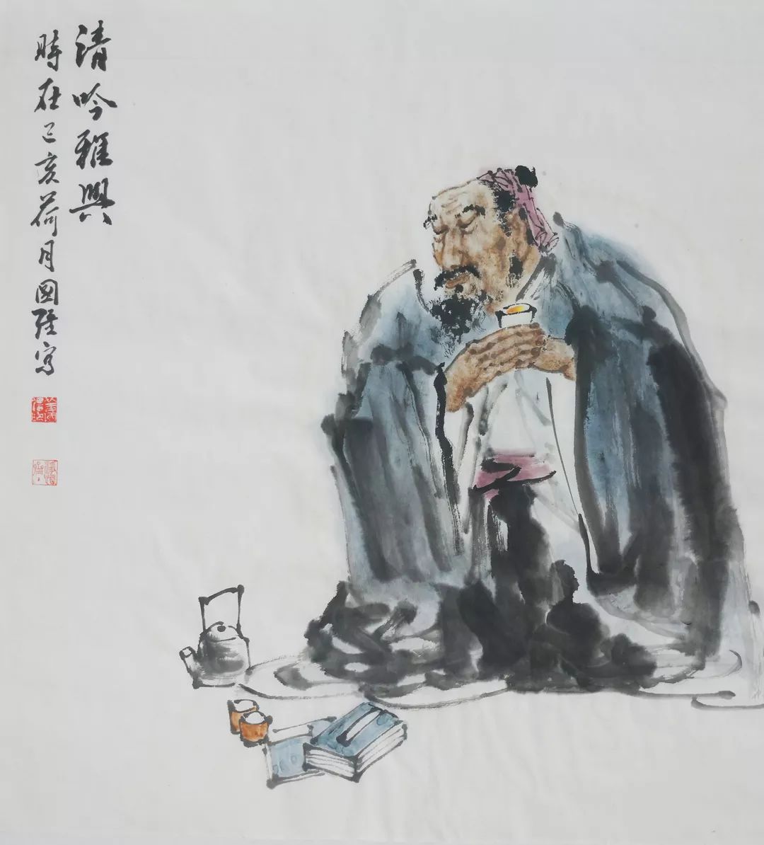 姜国强抗击疫情艺术家在行动