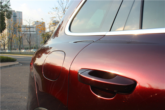 保时捷卡宴贴膜超亮金属黑玫瑰 长沙汇格车研汽车改装贴膜专营店 8年