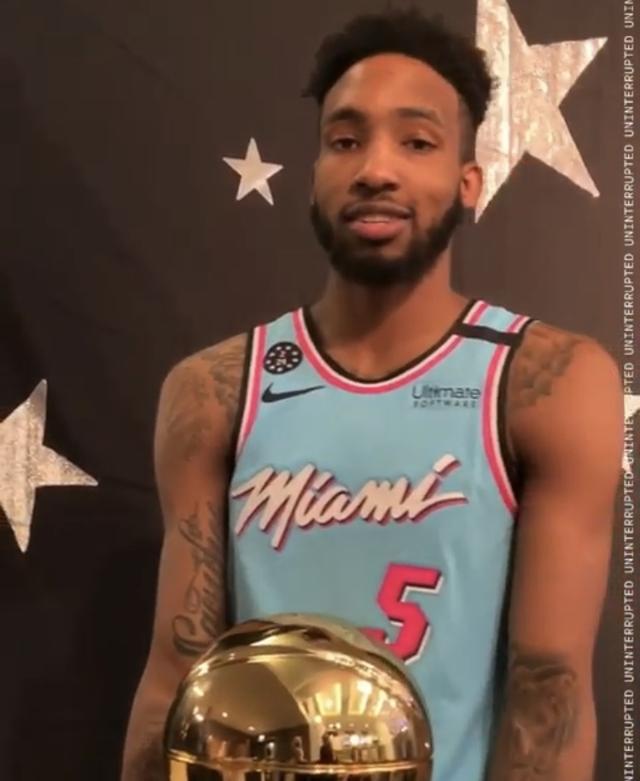 2020年芝加哥全明星扣篮大赛决赛,热火球员小德里克-琼斯以1分优势