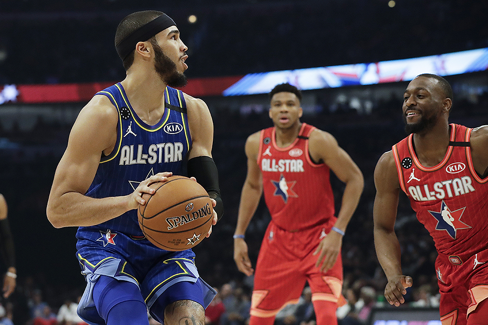 2020年nba全明星赛将成为历史,因为当晚篮球对科比说"谢谢".