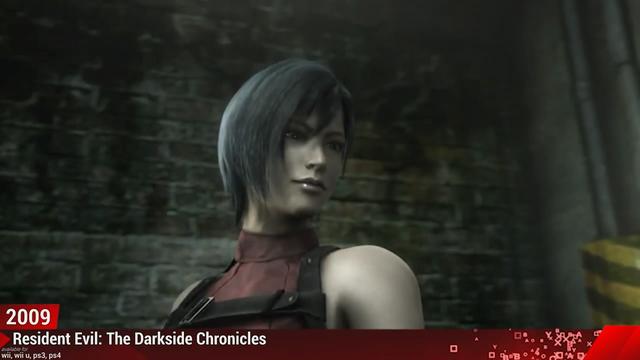 生化危机系列艾达王19982019进化史女神美如画