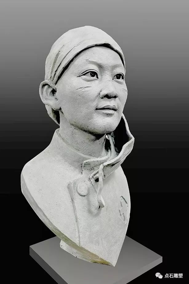 凝固的诗行为雕塑家张国梁抗疫作品谁是最可爱的人题