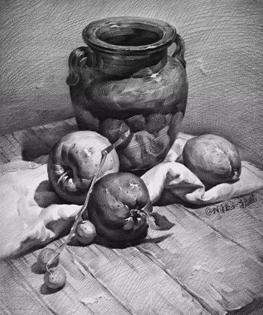 素描静物写生的方法和具体步骤