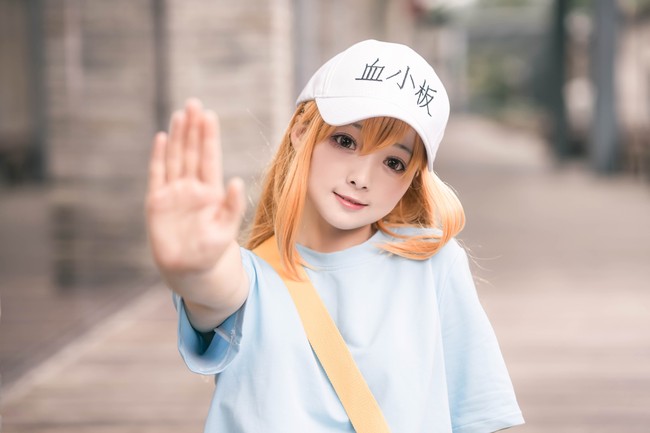 动漫《工作细胞》角色 血小板cosplay