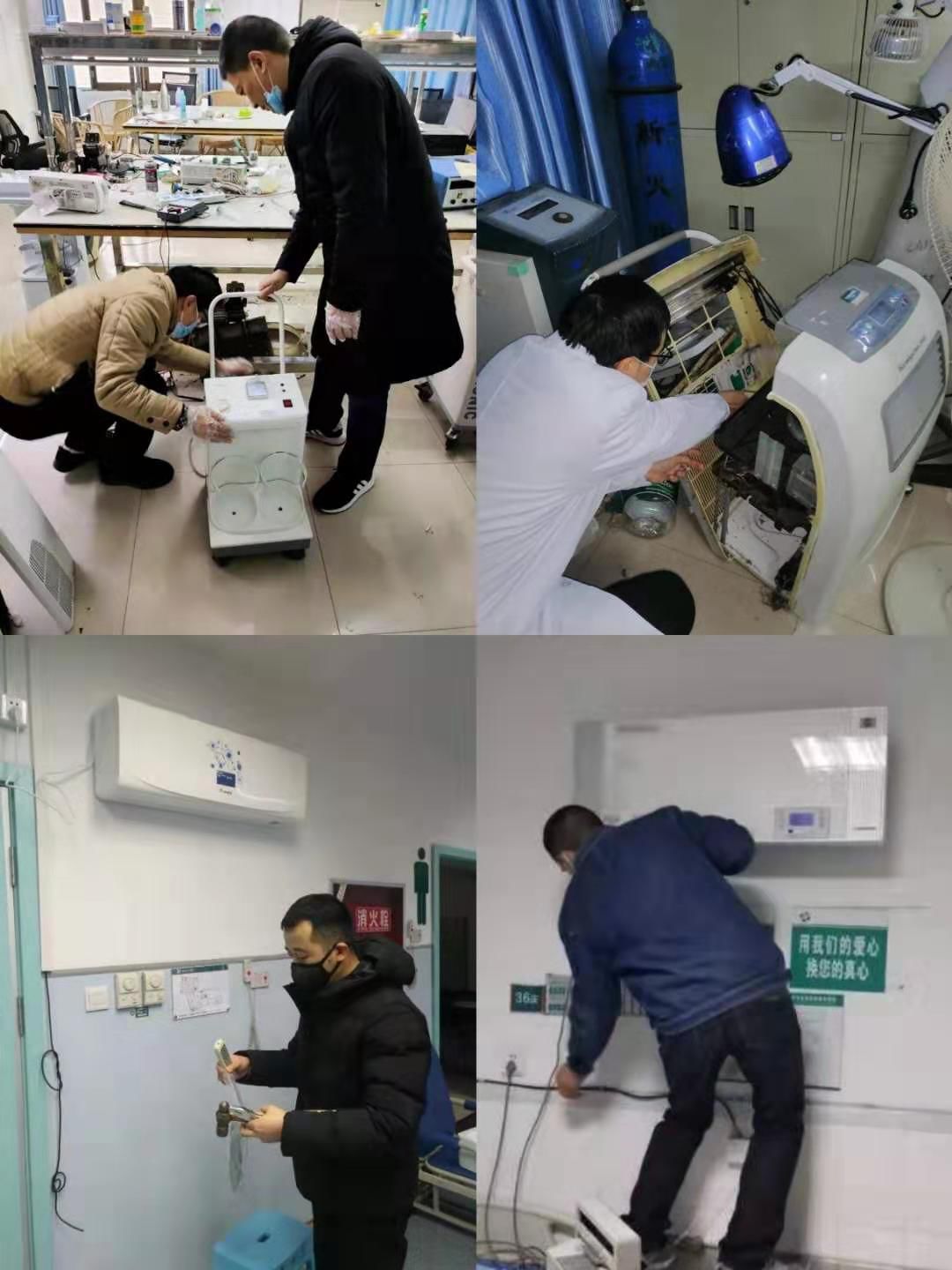 为了做到在岗一线医护人员防护到位物资保障部门每天定额