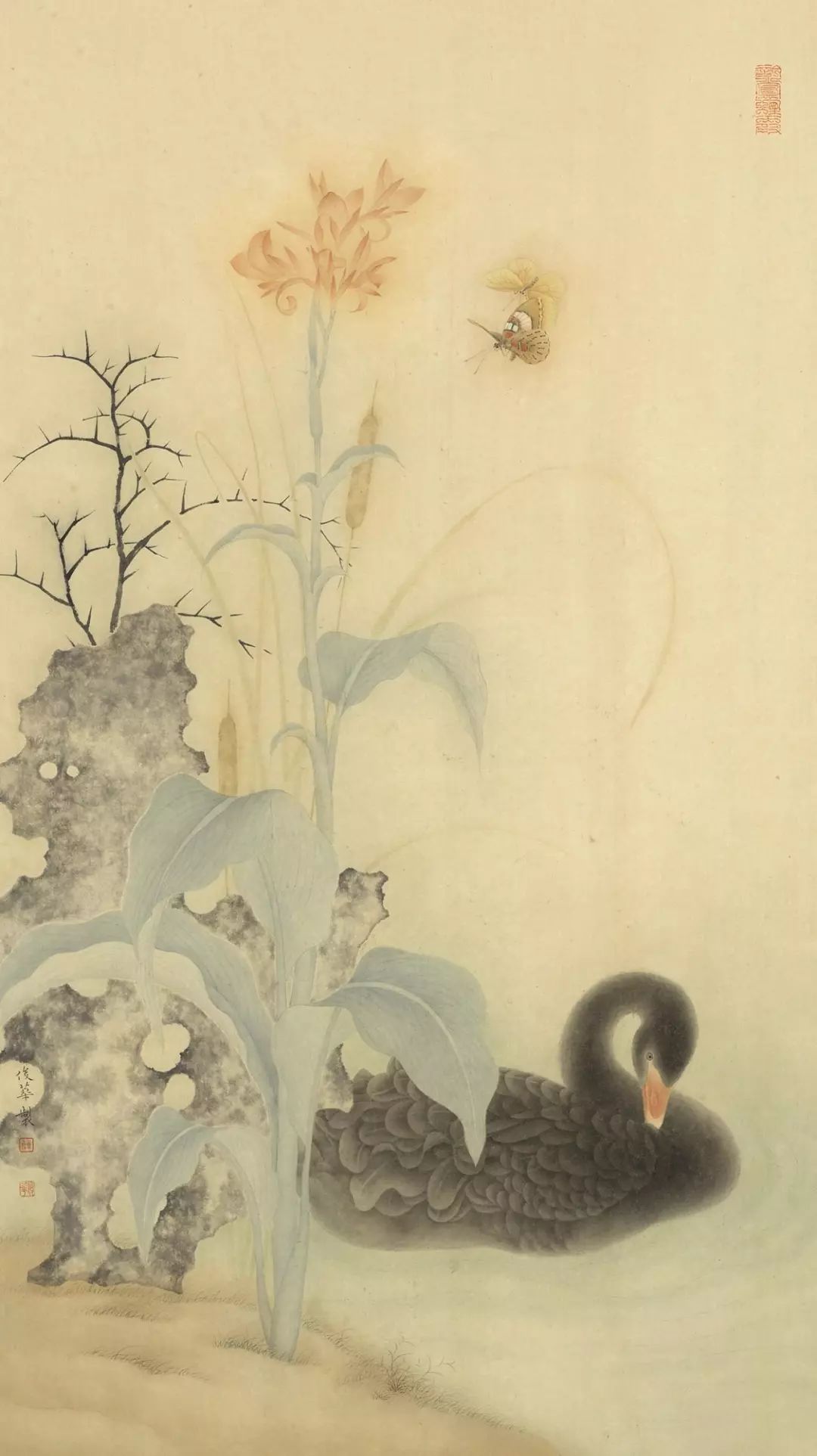 让人看一眼就心生欢喜的工笔花鸟画_薛俊华