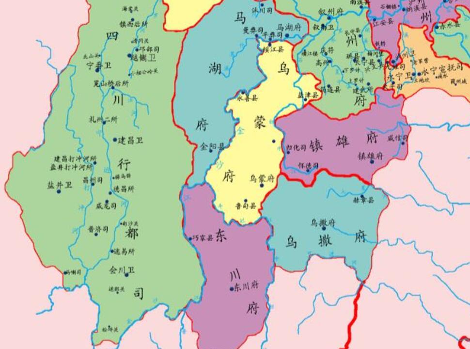 原创四川与云南的区划调整四川省7个县为何划入了云南省