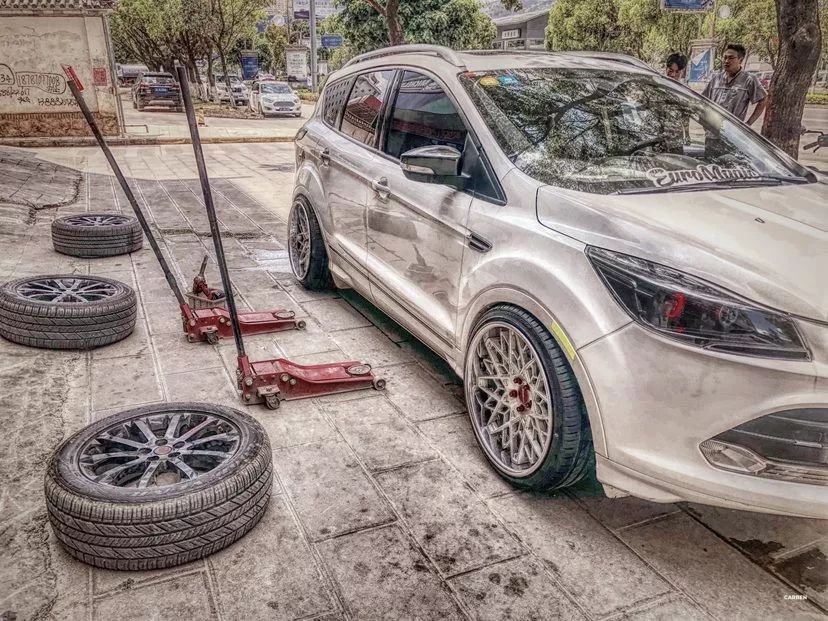 车主故事一辆福特翼虎的蜕变改装过程