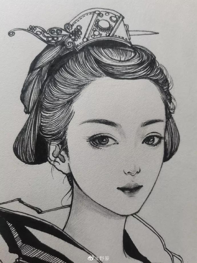 看完她的古装美人才知道什么叫英雄难过美人关一笔一画美到晕厥附教程