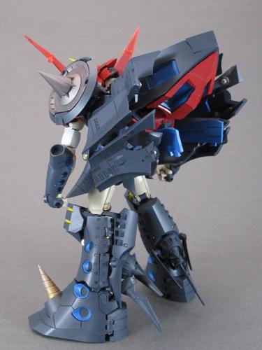 模玩资讯studiohalfeye大完全変形超银河大红莲gk完成品