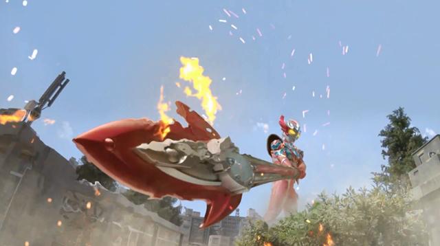 奥特曼:泰迦有三个技能,来源于泰罗的奥特炸弹,都需要火焰附身_射线